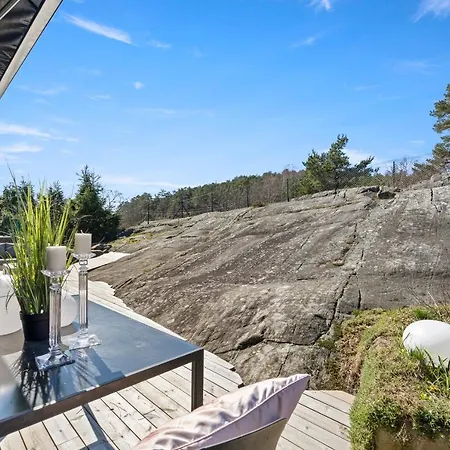 Nytt Og Sjonaert Hus Med Boblebad Til Leie! غريمستاد