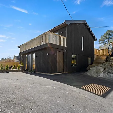 Casa de Férias Nytt Og Sjonaert Hus Med Boblebad Til Leie!
